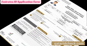 how to fill Emirates ID application form
