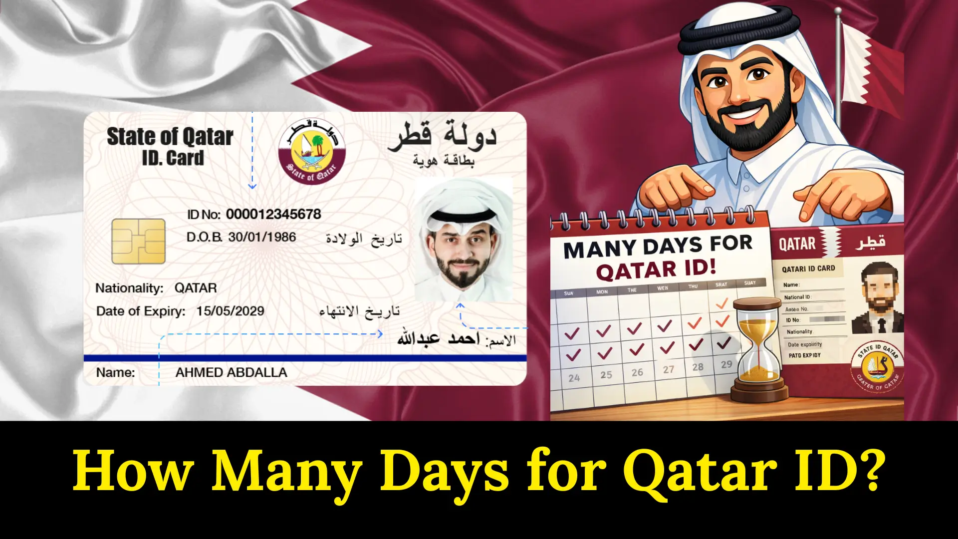 How Many Days for Qatar ID?