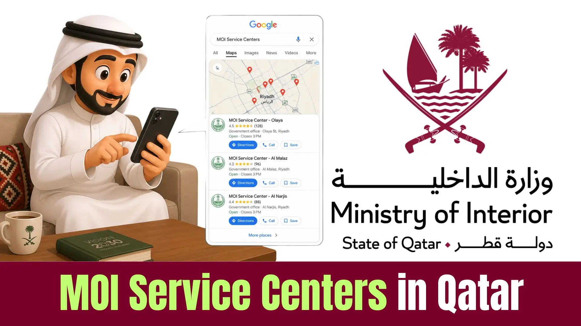 MOI Service Centers